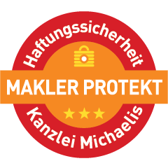 Siegel "Kanzlei-Michaelis-MAKLER -PROTEKT"
